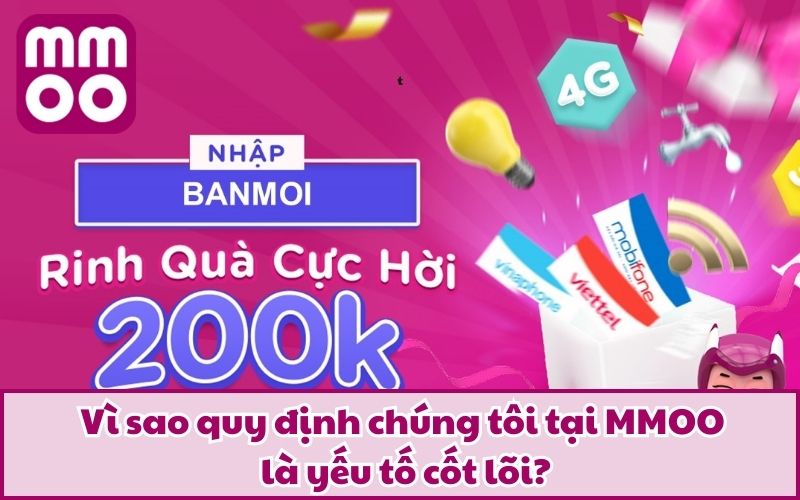 Vì sao quy định chúng tôi tại MMOO là yếu tố cốt lõi?